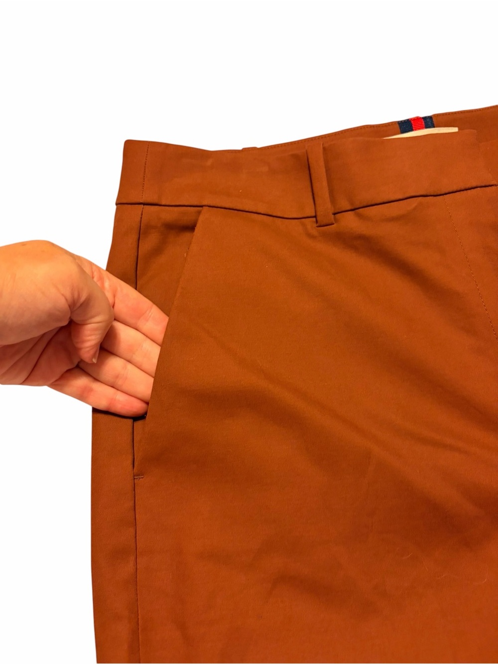 Boden NWT women’s full length Canonbury trousers Size 12. Rust brown color. NEW - Picture 10 of 13